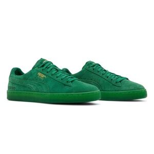 Puma X haribo green suede sneakers